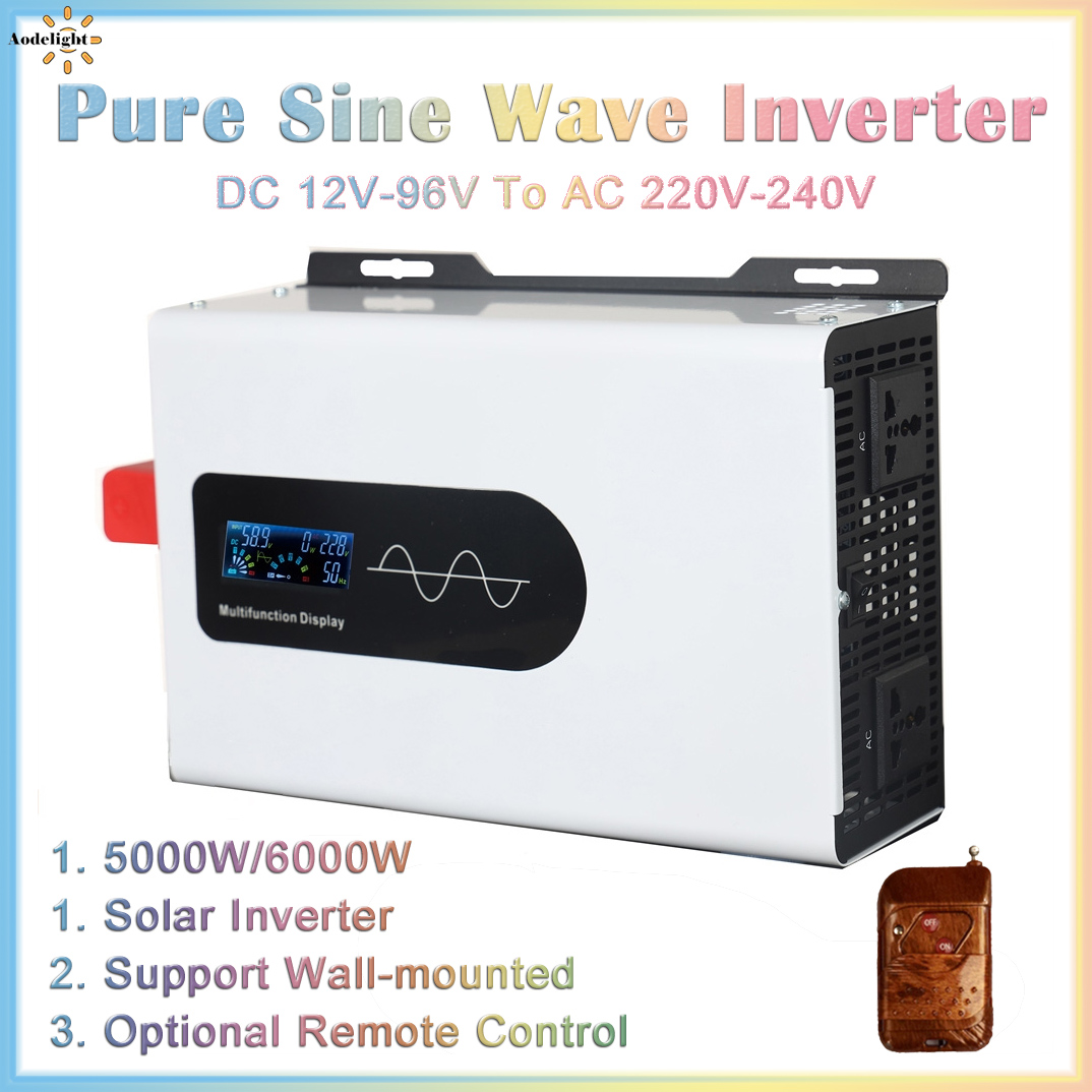 Pure Sine Wave Inverter 5000W 48V 220V - Onduleur à onde sinusoïdale pure, convertisseur