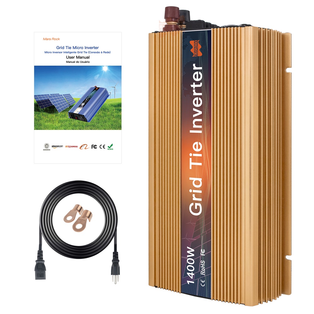 Micro Inverter 1400W Solar Grid Tie - MPPT Solar On Grid aught MicroSicily,