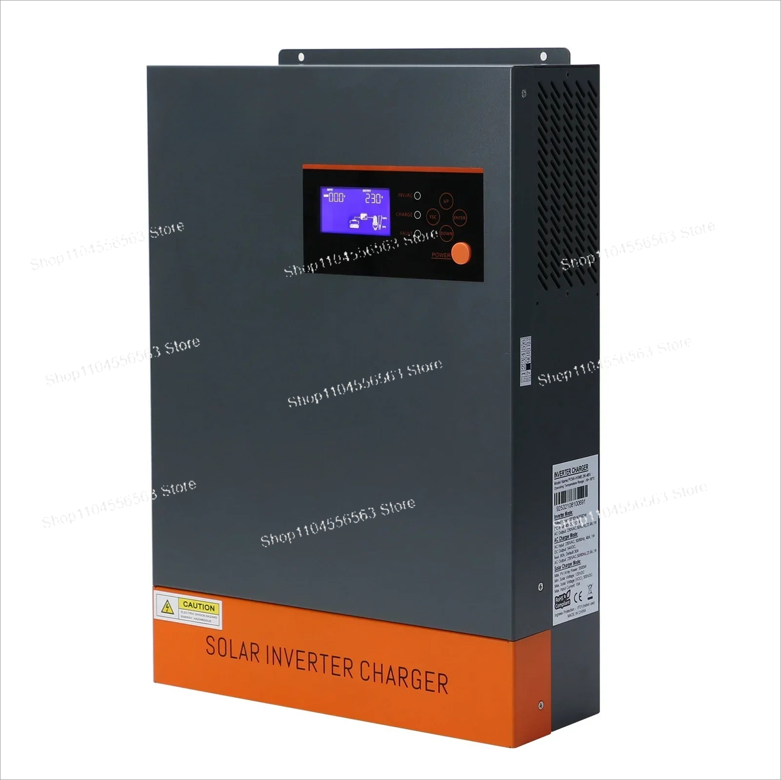 Onduleur solaire hybride triph - Hybrid Solar Inverter 5.5Kw Mppt 48V avis et prix