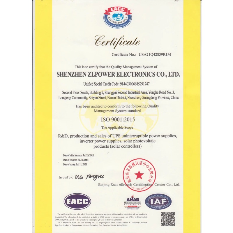 3KW 3.5KW 5KW 5.5KW MPPT ondul - Hybrid Solar Inverter 5.5Kw Mppt 48V avis et prix