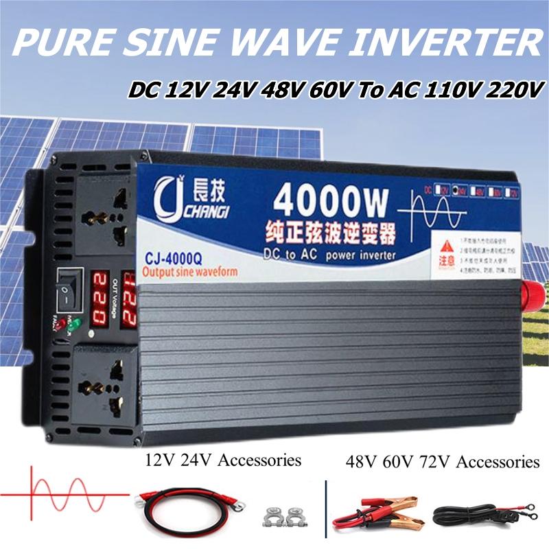 Onduleur à onde sinusoïdale Pu - Inverter Pure Sine Wave 60Hz 120V 3000W avis et prix