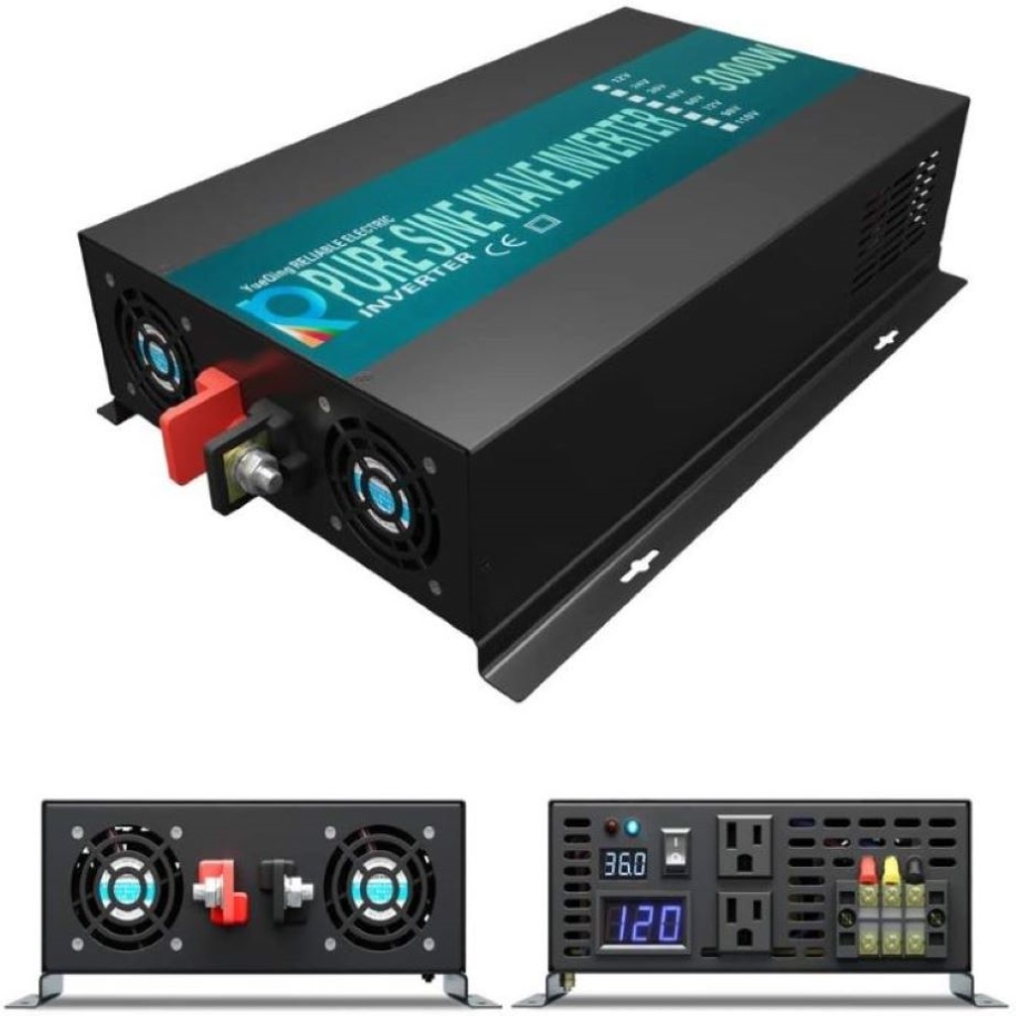 Onduleur à onde sinusoïdale Pu - Inverter Pure Sine Wave 60Hz 120V 3000W avis et prix