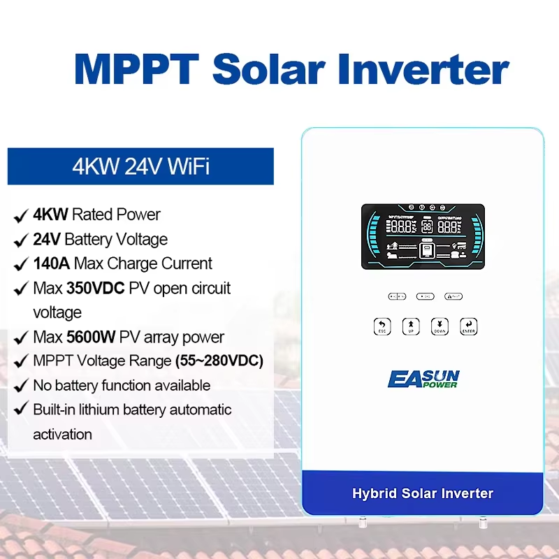 Onduleur solaire hybride EASUN - Grid Tie Inverter Limiter 2000W avis et prix